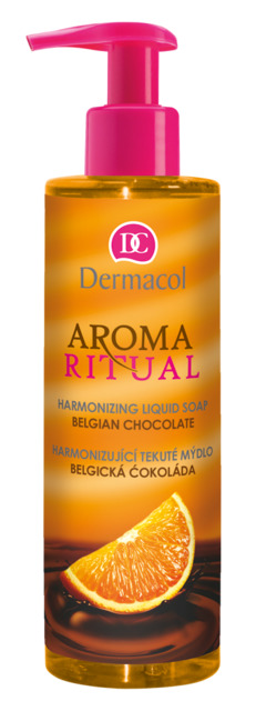 Dermacol - Harmonizujúci mydlo na ruky – belgická čokoláda - 250 ml